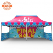 10x20 FT Custom Canopy with Printing