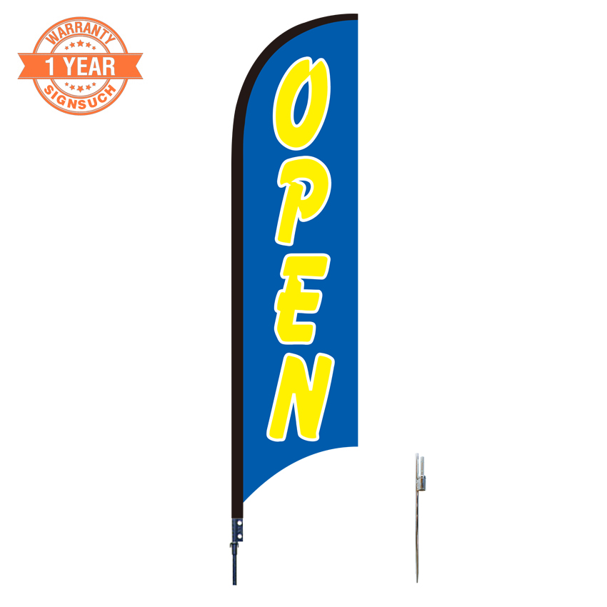 Cheap Open Flags