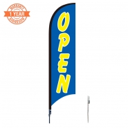 10' Open Feather Flags S0823
