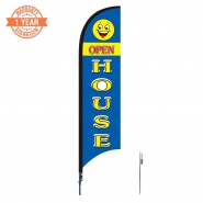 10' Open Feather Flags S0832