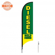 10' Auto Feather Flags S0818