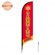 10' Salon Feather Flags S0907