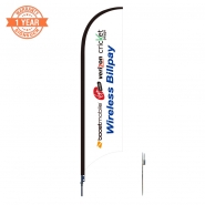 10' Cellphone Feather Flags S0951