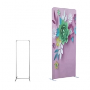 Straight 3.3FT Stretch Fabric Display with Printing